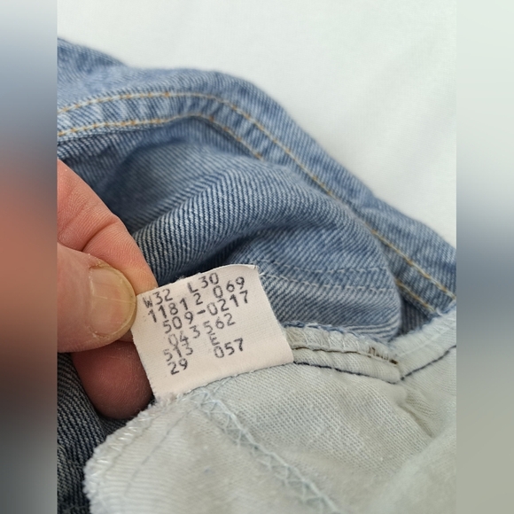 Vintage '87s Levi's 509 Orange Tab Jeans W32 L30 - Picture 11 of 16